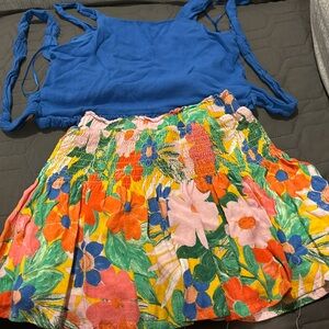 GB girls skirt and shirt set